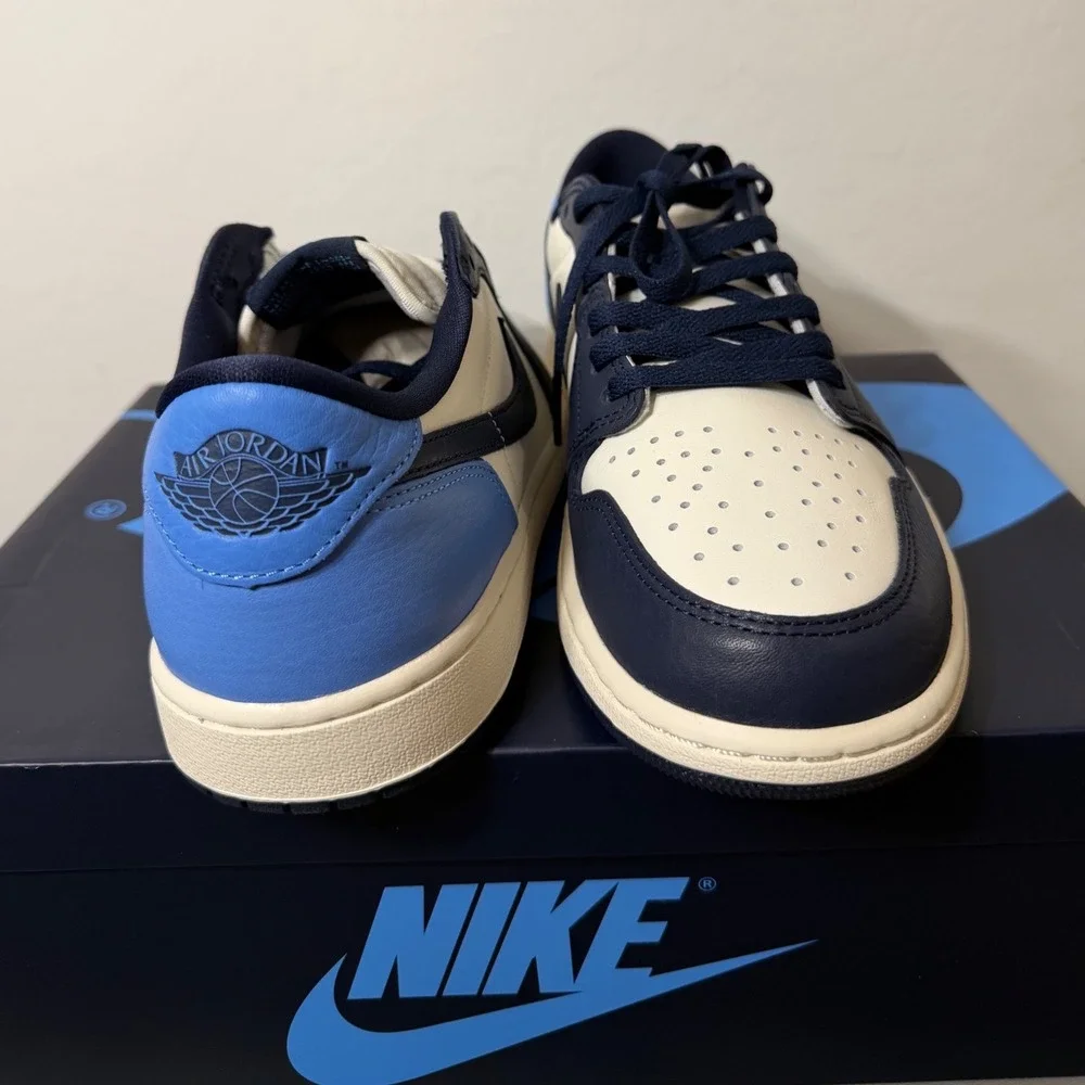 Nike Air Jordan 1 Retro Low OG Obsidian University Blue CZ0790-400 Mens 10.5